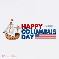 Happy Columbus Day 1492 Tall T-Shirt