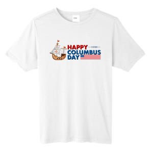 Happy Columbus Day 1492 Tall Fusion ChromaSoft Performance T-Shirt