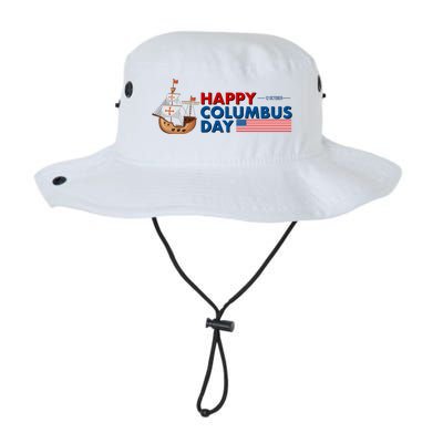 Happy Columbus Day 1492 Legacy Cool Fit Booney Bucket Hat