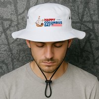 Happy Columbus Day 1492 Bucket Hat
