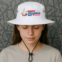 Happy Columbus Day 1492 Bucket Hat