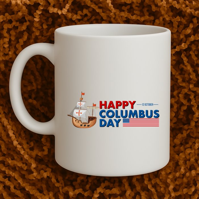 Happy Columbus Day 1492 Mug
