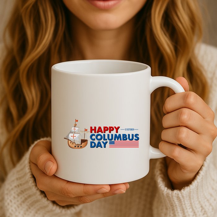 Happy Columbus Day 1492 Mug