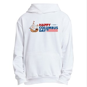 Happy Columbus Day 1492 Urban Pullover Hoodie