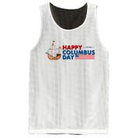 Happy Columbus Day 1492 Mesh Reversible Basketball Jersey Tank