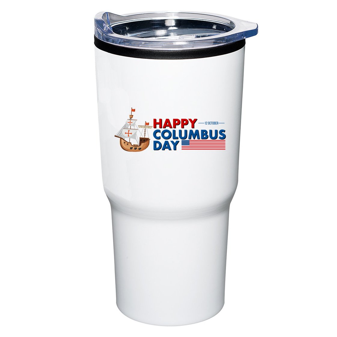 Happy Columbus Day 1492 Tumbler