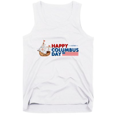 Happy Columbus Day 1492 Tank Top