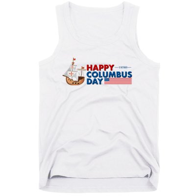 Happy Columbus Day 1492 Tank Top