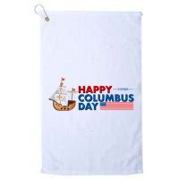 Happy Columbus Day 1492 Golf Towel