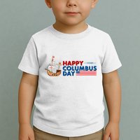 Happy Columbus Day 1492 Toddler T-Shirt