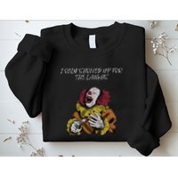 Halloween Creepy Evil Spooky Killer Clown Laughs October Sweatshirt