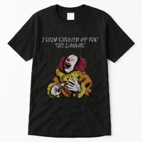 Halloween Creepy Evil Spooky Killer Clown Laughs October Tall T-Shirt