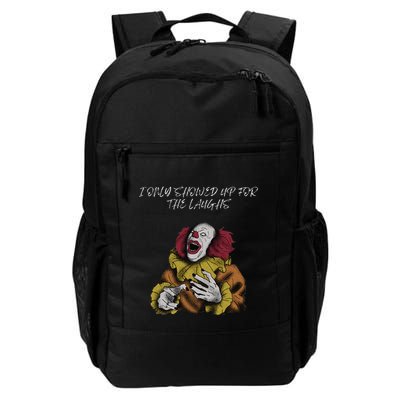 Halloween Creepy Evil Spooky Killer Clown Laughs October Backpack