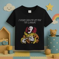 Halloween Creepy Evil Spooky Killer Clown Laughs October Toddler T-Shirt
