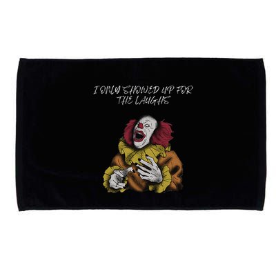 Halloween Creepy Evil Spooky Killer Clown Laughs October Microfiber Hand Towel