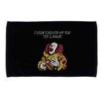 Halloween Creepy Evil Spooky Killer Clown Laughs October Microfiber Hand Towel