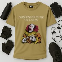 Halloween Creepy Evil Spooky Killer Clown Laughs October Performance Shirt
