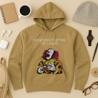 Halloween Creepy Evil Spooky Killer Clown Laughs October Hoodie