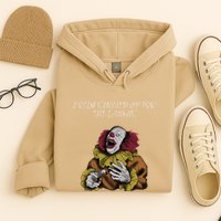 Halloween Creepy Evil Spooky Killer Clown Laughs October Hoodie