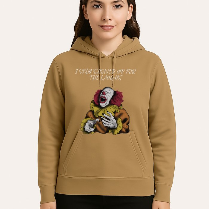 Halloween Creepy Evil Spooky Killer Clown Laughs October Hoodie