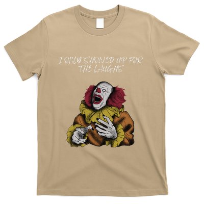 Halloween Creepy Evil Spooky Killer Clown Laughs October T-Shirt