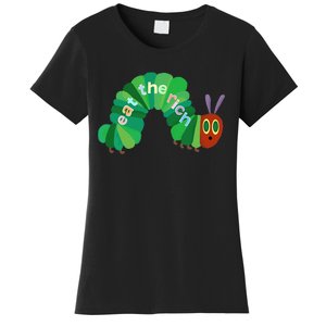 Hungry Caterpillar Eat The Rich Caterpillar Fruit Feminist Women's T-Shirt