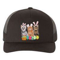 Hree Cat Easter Day Cats Kitten Gift Yupoong Adult 5-Panel Trucker Hat