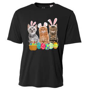 Hree Cat Easter Day Cats Kitten Gift Cooling Performance Crew T-Shirt