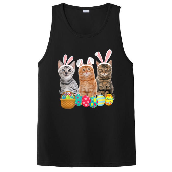 Hree Cat Easter Day Cats Kitten Gift PosiCharge Competitor Tank