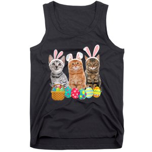 Hree Cat Easter Day Cats Kitten Gift Tank Top