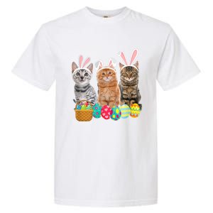 Hree Cat Easter Day Cats Kitten Gift Garment-Dyed Heavyweight T-Shirt