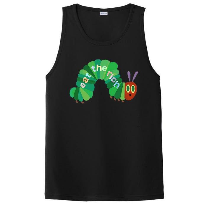 Hungry Caterpillar Eat The Rich Caterpillar Fruit Feminist PosiCharge Competitor Tank