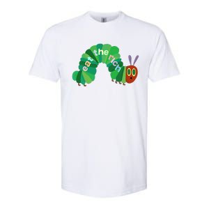 Hungry Caterpillar Eat The Rich Caterpillar Fruit Feminist Softstyle CVC T-Shirt