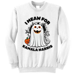 Halloween Cats For Kamala Harris Sweatshirt