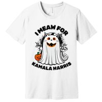 Halloween Cats For Kamala Harris Premium T-Shirt