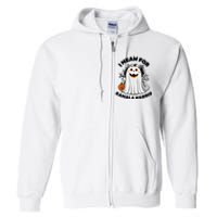 Halloween Cats For Kamala Harris Full Zip Hoodie