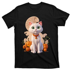 Halloween Cats Funny Cat Halloween T-Shirt