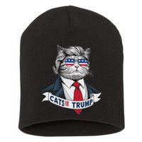 Hilarious Cats For Trump Short Acrylic Beanie