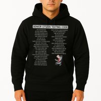Humorousz Company Funny Senior Texting Code , Senior Texting , Hoodie