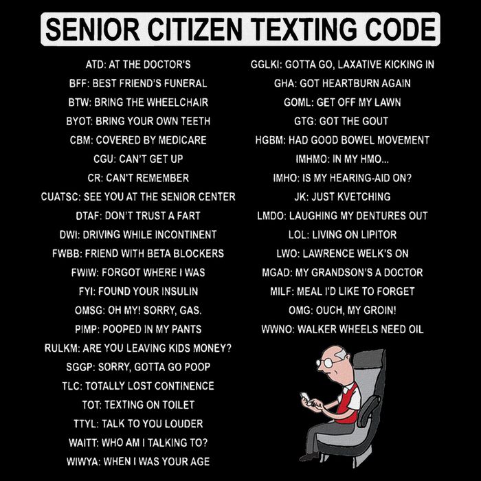 Humorousz Company Funny Senior Texting Code , Senior Texting , Bucket Hat