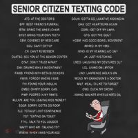 Humorousz Company Funny Senior Texting Code , Senior Texting , Beanie