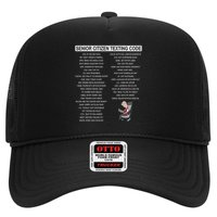 Humorousz Company Funny Senior Texting Code , Senior Texting , Trucker Hat