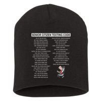 Humorousz Company Funny Senior Texting Code , Senior Texting , Short Acrylic Beanie