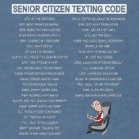 Humorousz Company Funny Senior Texting Code , Senior Texting , Garment-Dyed Sweatshirt