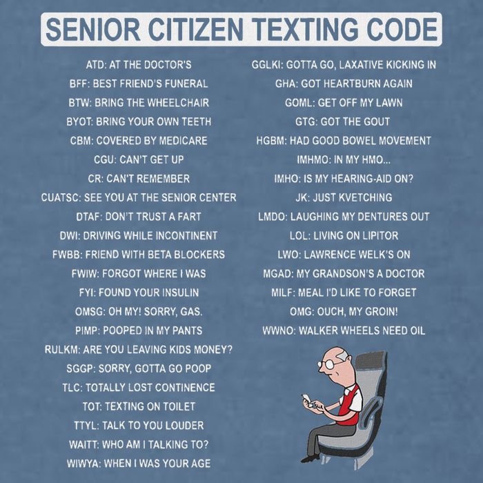 Humorousz Company Funny Senior Texting Code , Senior Texting , Garment-Dyed Sweatshirt