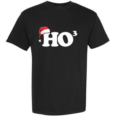 Ho Cubbed Funny Ho To The Power Three Ho Ho Ho Christmas TShirt Garment-Dyed Heavyweight T-Shirt