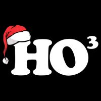 Ho Cubbed Funny Ho To The Power Three Ho Ho Ho Christmas TShirt Flatbill Hat