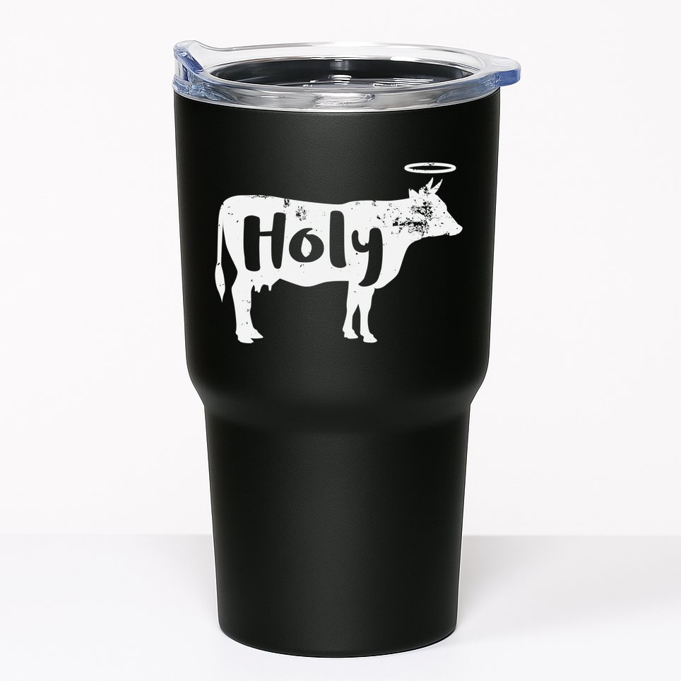Holy Cow Funny Dairy Farmer Midwest Pride Tumbler