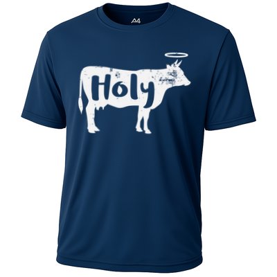 Holy Cow Funny Dairy Farmer Midwest Pride Performance Shirt