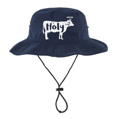Holy Cow Funny Dairy Farmer Midwest Pride Bucket Hat